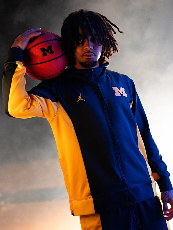 Get Jordan 2026 Michigan Wolverines Zip Hoodie