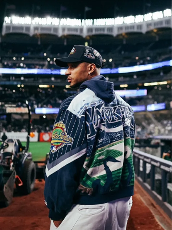 Shop Josh Hart Kith x Yankees Jacket