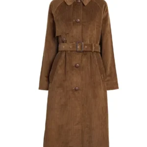 Shop London FW 2026 Sienna Miller Brown Coat