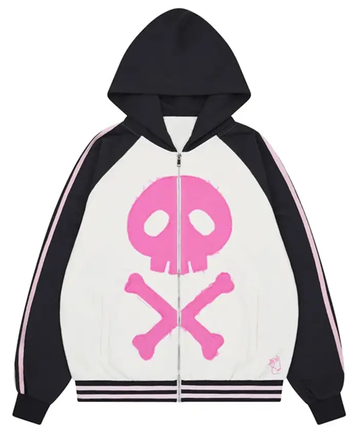 Shugo Chara Amu Skull Hooded Jacket