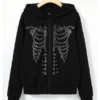 Skeleton Graphic Hoodie