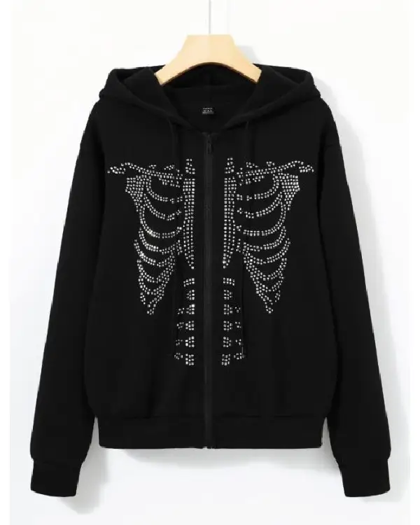 Skeleton Graphic Hoodie