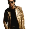 Snakeskin Fashion Jacket