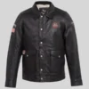 Steve Mcqueen Charlie Leather Jacket