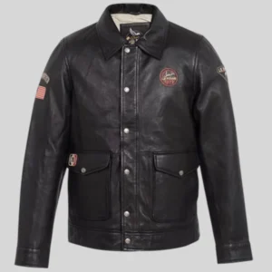Steve Mcqueen Charlie Leather Jacket