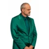 Stormen 2026 Johan Rheborg Green Satin Blazer