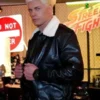 Street Fighter Cody Rhodes Black Leather Jacket