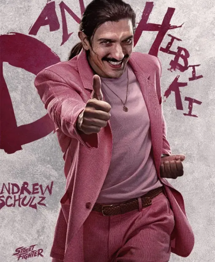 Street Fighter Dan Hibiki Pink Blazer