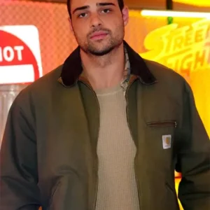 Street Fighter Noah Centineo Green Jacket