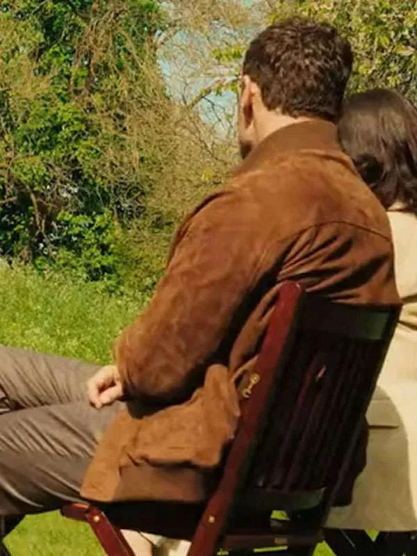 Suede Leather Celebrity Jacket