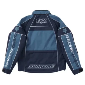 Supreme Fox Racing Blue Jacket For Sale