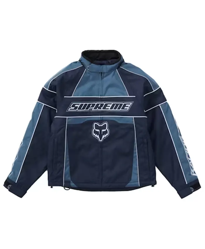 Supreme Fox Racing Blue Jacket