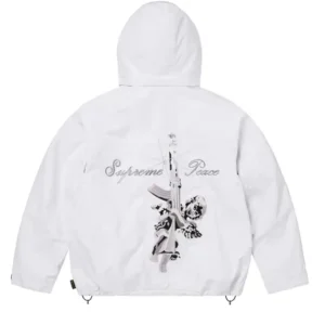 Supreme POPEYE FW26 AOI GORE-TEX White Hooded Jacket