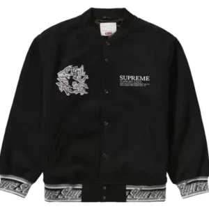 Supreme Support Unit Varsity Jacket