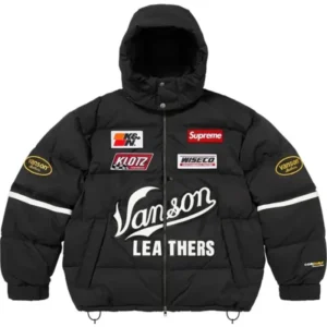 Supreme Vanson Black Down Jacket