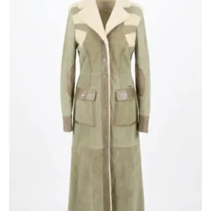 Susie Glass Leather Coat