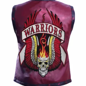 Swan Leather Vest