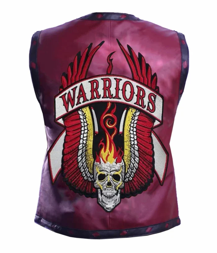 Swan Leather Vest