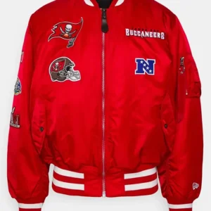 Tampa Bay Rays Ma-1 Red Bomber Jacket