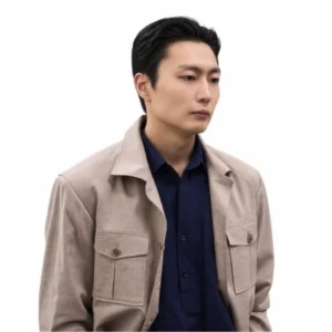 Tazza 4 2026 Byun Yo-han Beige Cotton Jacket