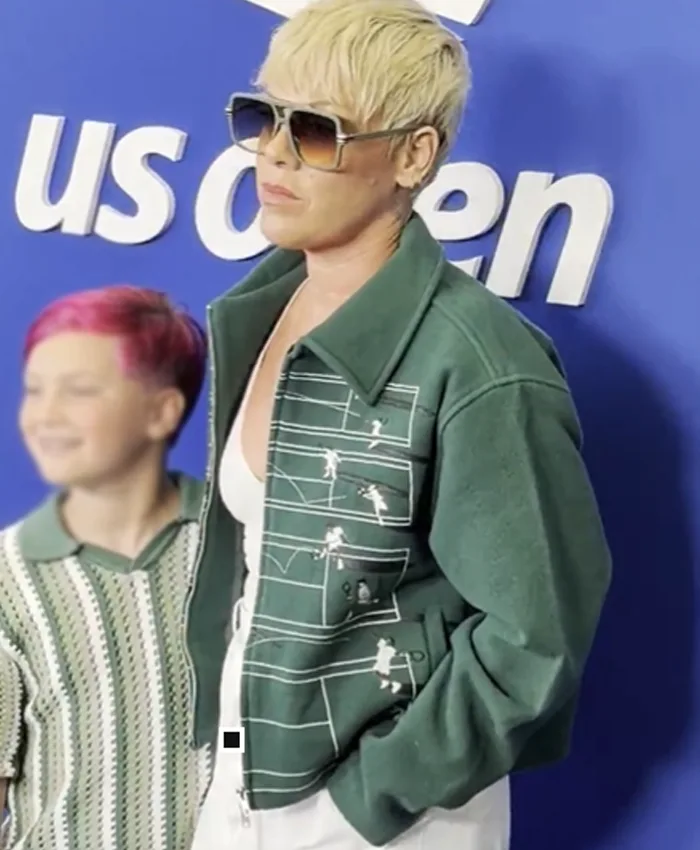 Tennis Inspired Streetwear Jacket