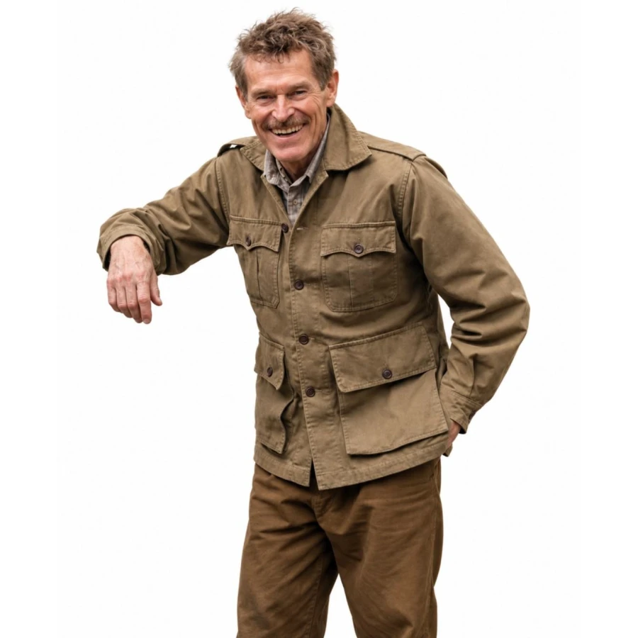 Tenzing 2026 Willem Dafoe Brown Jacket
