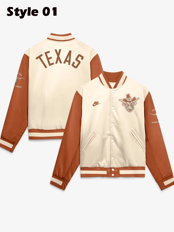 Texas Longhorns Nike Legacy Bomber Jacket