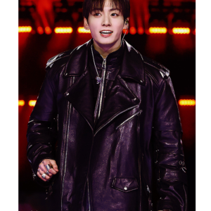 The Comeback Live Arirang Jungkook Leather Jacket