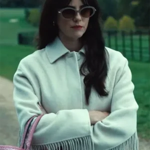 The Gentlemen S02 Kaya Scodelario Fringe Wool Coat