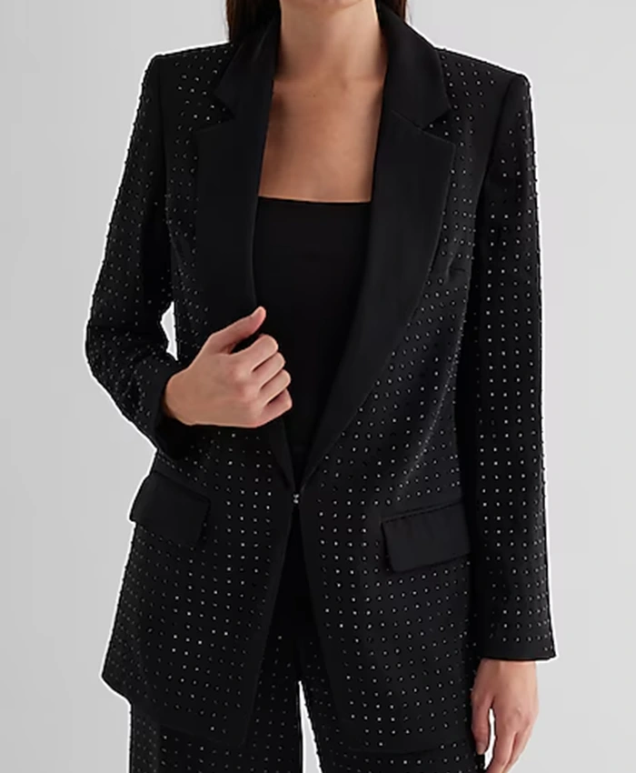 The Last Resort S03 Shekinah Garner Studded Blazer