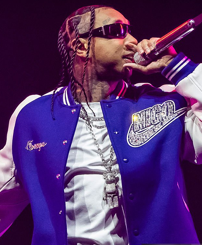 The R&B Tour Las Vegas Tyga Varsity Jacket