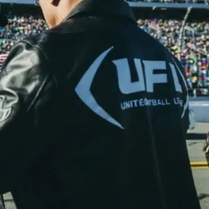 The Rock Black Leather Jacket