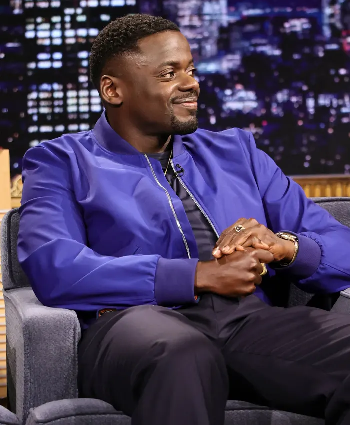 The Tonight Show Blue Bomber Jacket