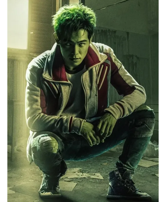 Titans TV Series Gar Logan Bomber Jacket