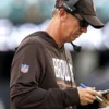 Todd Monken 2026 Browns Sideline Long Sleeve Hooded T-Shirt