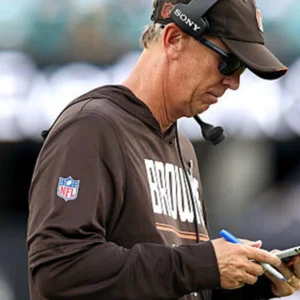 Todd Monken 2026 Browns Sideline Long Sleeve Hooded T-Shirt