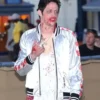 Tommy Karate Pete Davidson White Bomber Jacket