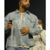 Toronto Tour Surprise Guest Drake Blue Jacket