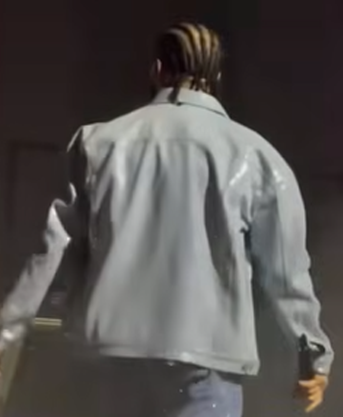 Toronto Tour Surprise Guest Drake Blue Jacket For Sale now