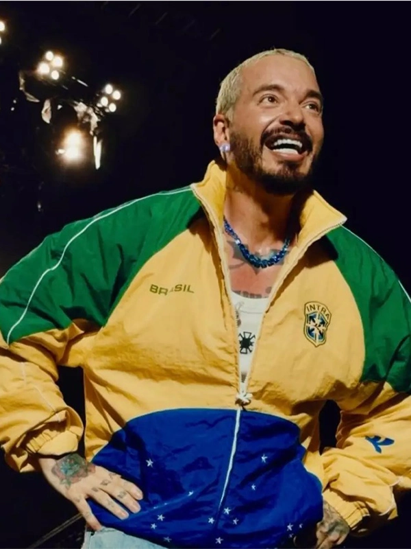 Unisex J Balvin Concert Windbreaker Coat