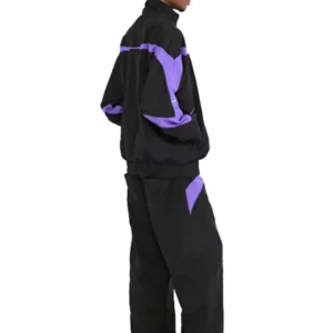 VIVET Black and Purple Track Suit