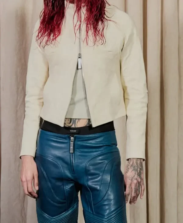 VIVET Inspired Leather Jacket