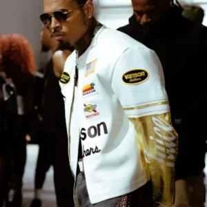 Vanson Leathers X Chris Brown Jacket For Sale