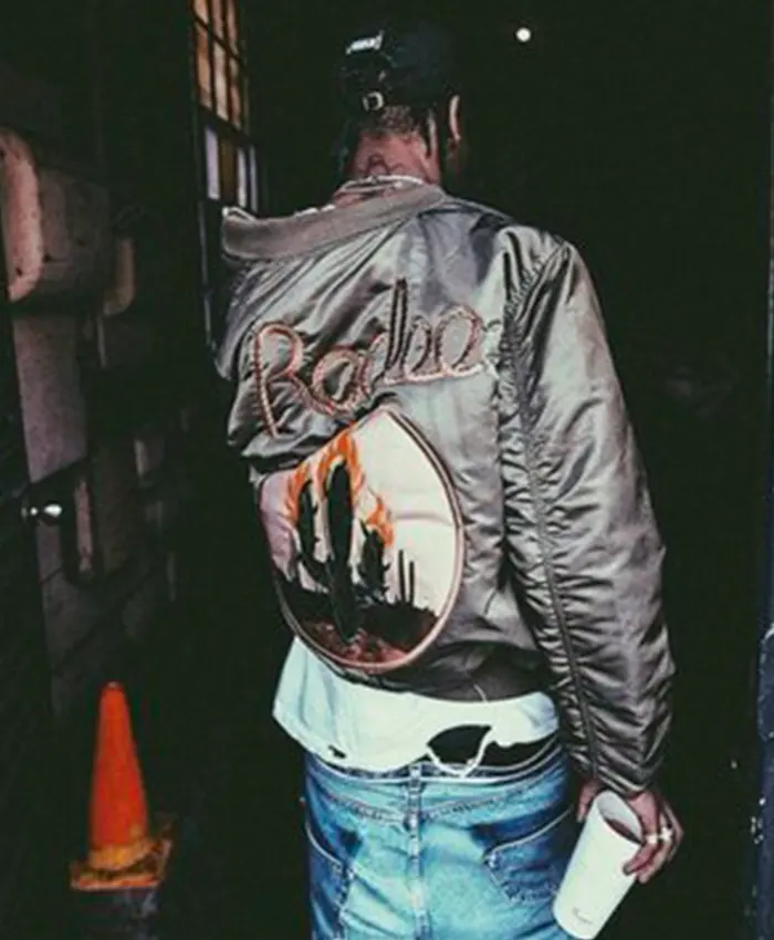 Vintage Streetwear Bomber Jacket
