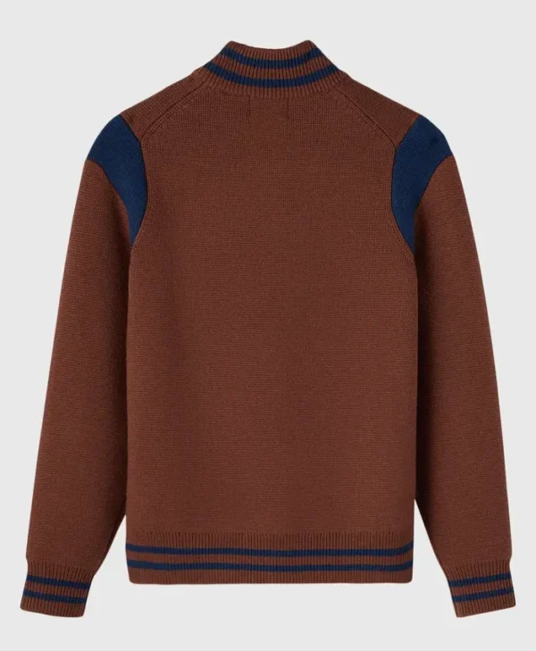 Vintage Varsity Knit Jacket