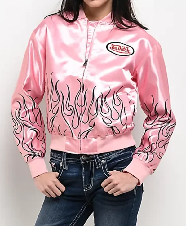 Von Dutch Satin Jacket