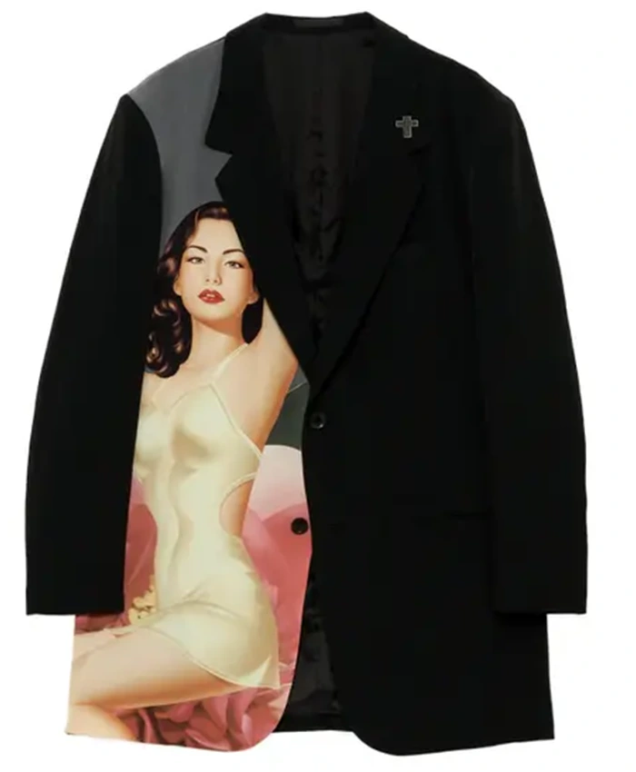 WILDSIDE × The Weeknd Tape Crepe de Chine 2B Jacket