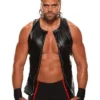 WWE NXT Von Wagner Black Leather Vest