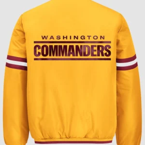 Washington Commanders Starter Courtside Varsity Jacket
