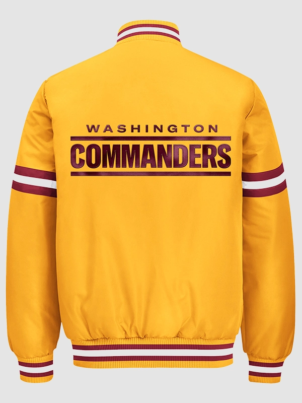 Washington Commanders Starter Courtside Varsity Jacket
